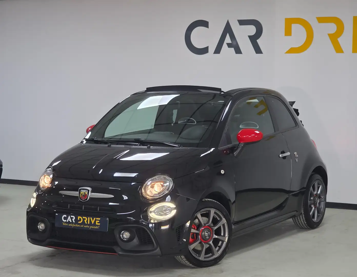 Abarth 500C 1.4 CAPTEUR AR/CARPLAY/DAB/CLIM AUTO/ETAT NEUF Negro - 1