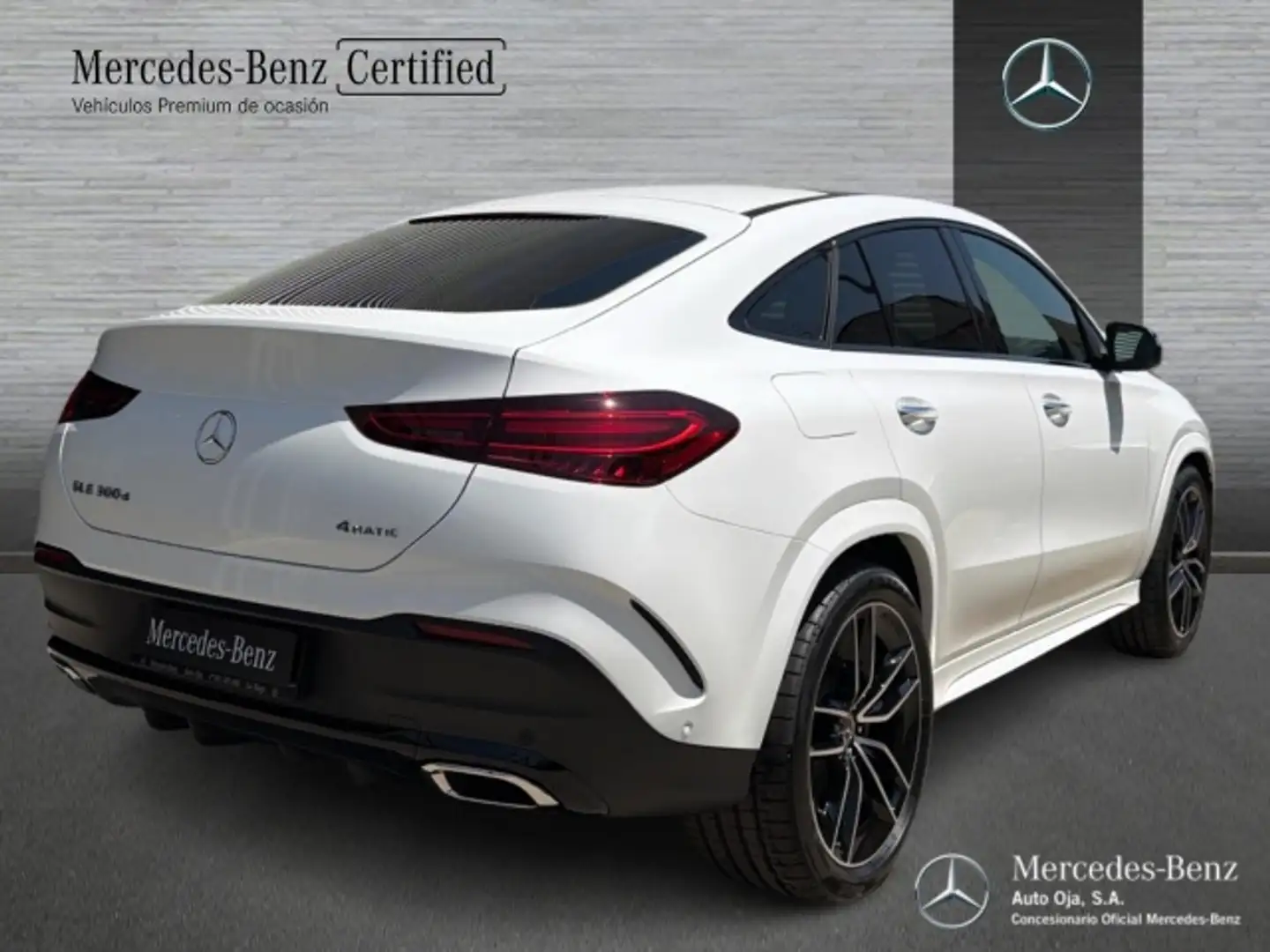 Mercedes-Benz GLE 300 Coupé 300d 4Matic Aut. Blanco - 2