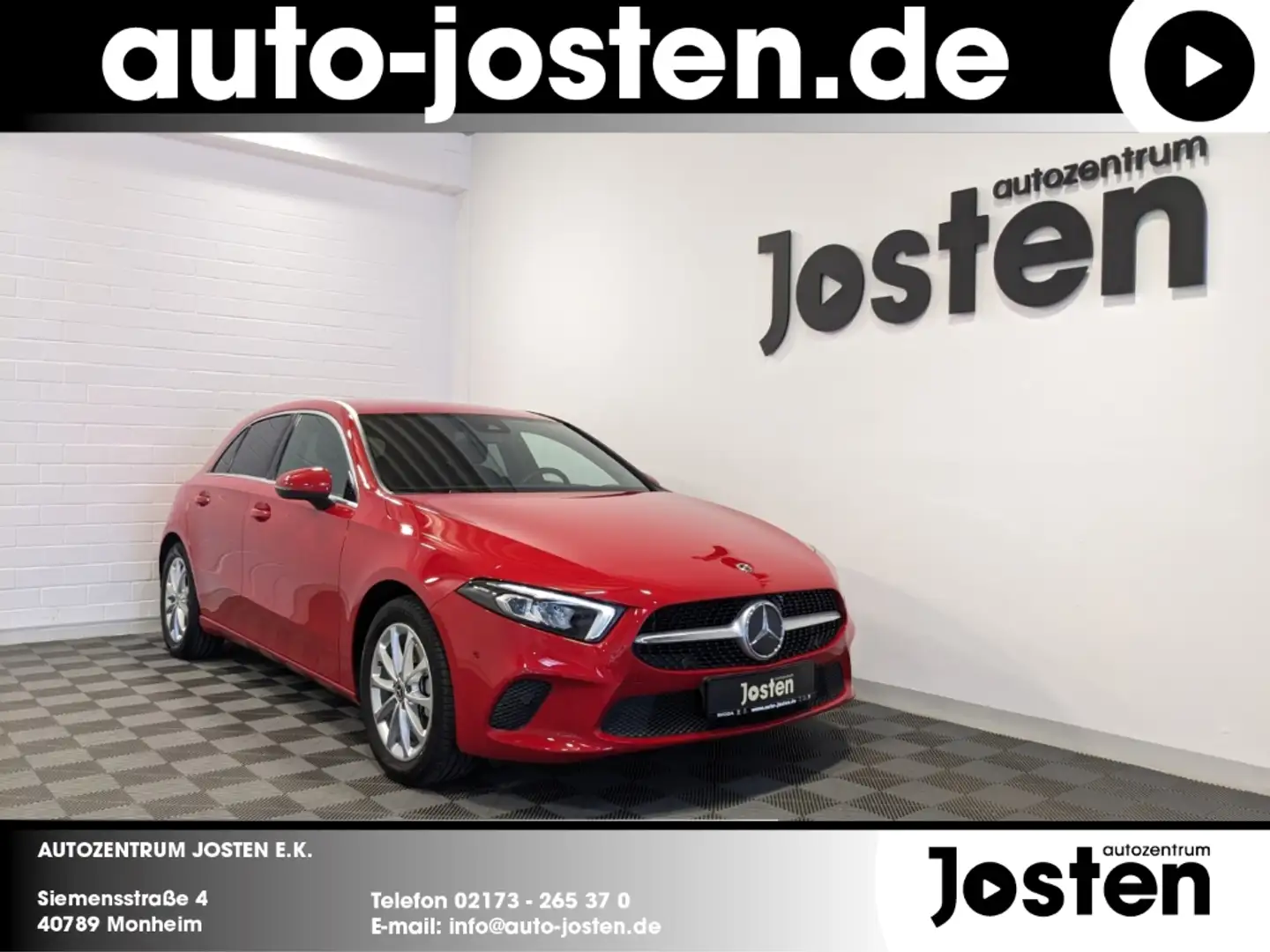 Mercedes-Benz A 220 Progessive NAVI ACC LED PARK PAKET Rouge - 1
