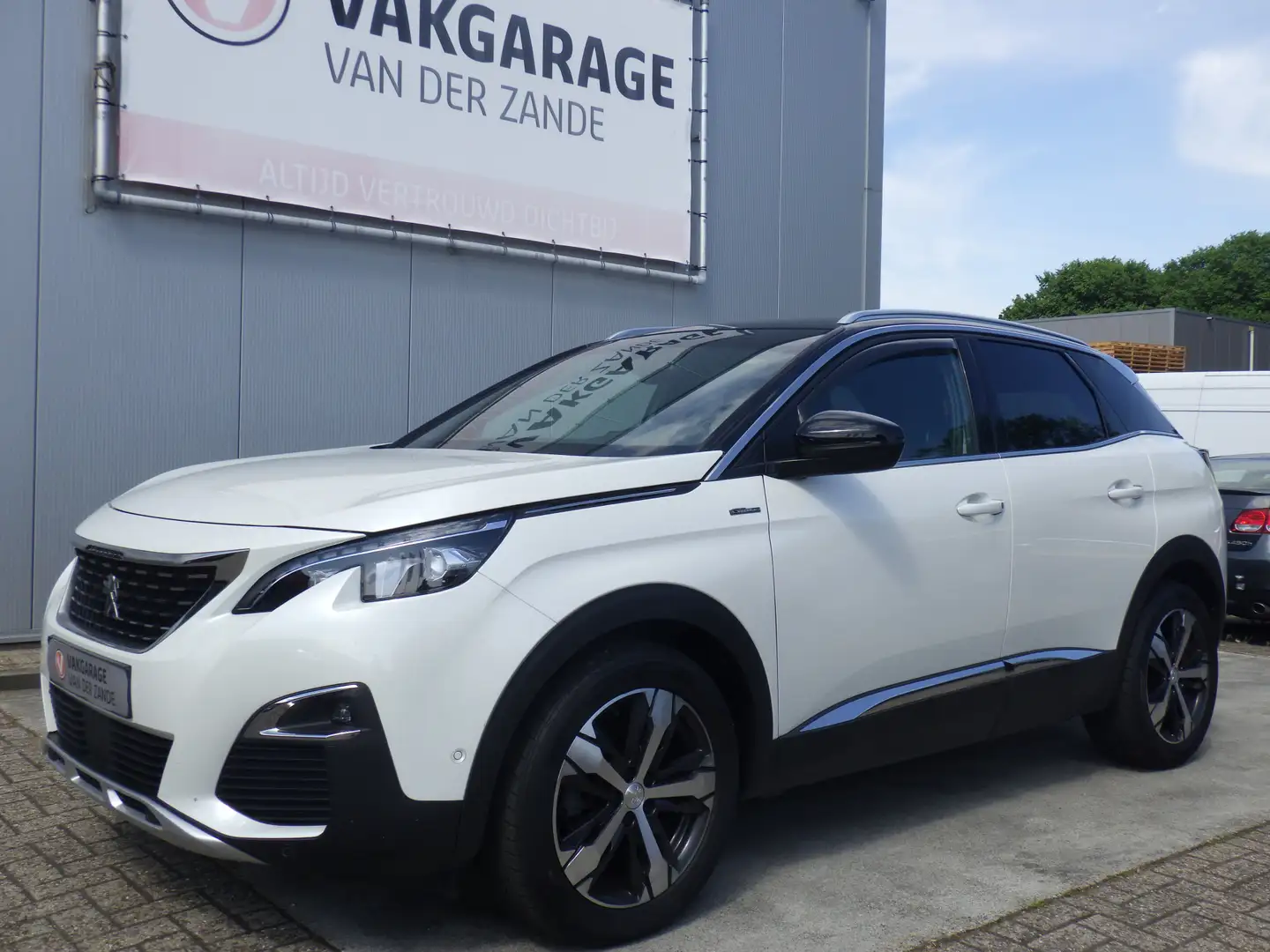 Peugeot 3008 1.2 AUT GT Line, Camera, Cruise, LED, Compleet!! Wit - 2