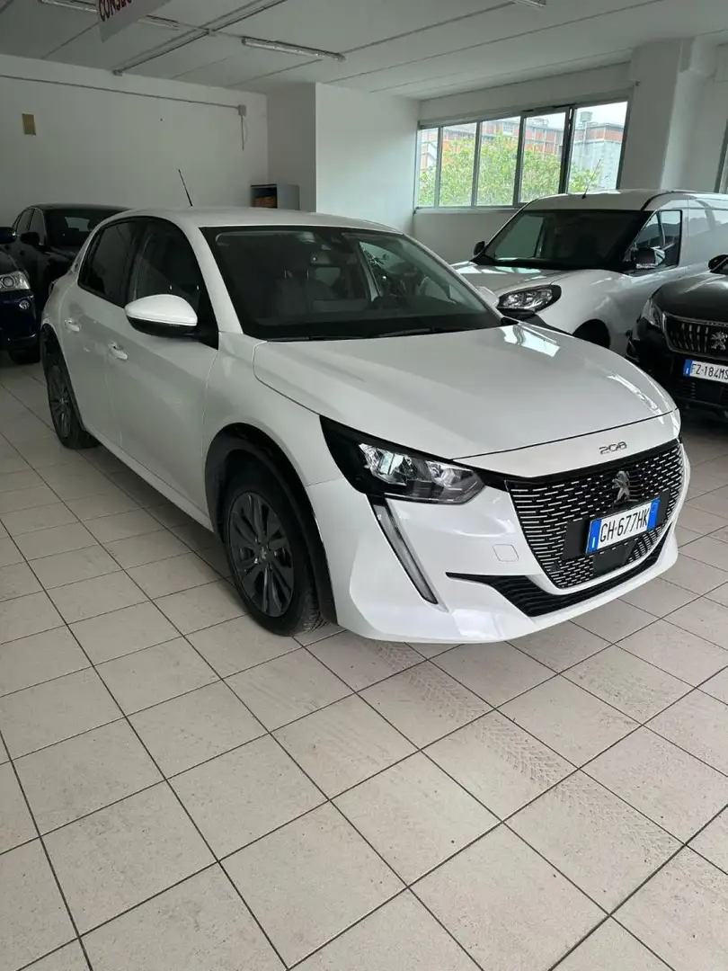 Peugeot 208 motore elettrico 136 CV 5p. Allure Bianco - 1