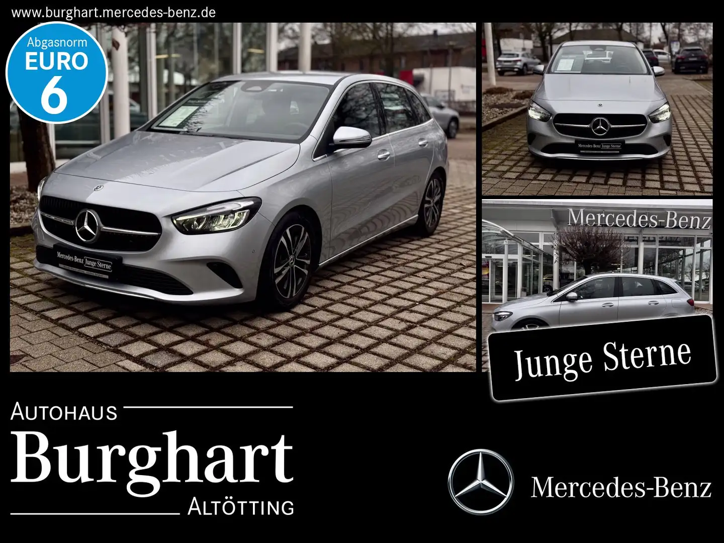 Mercedes-Benz B 180 B 180 Progressive/Navi/Autom./Klima/LED/Sitzhzg. Silber - 1