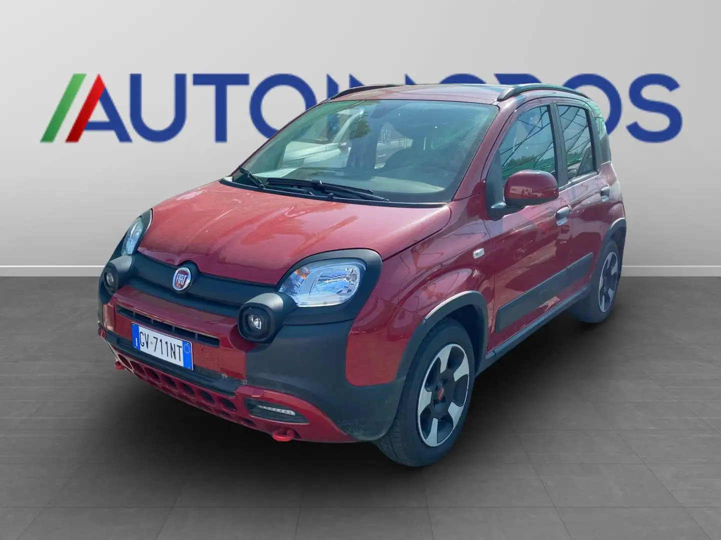 Fiat Panda Panda III 2021 Cross 1.0 firefly hybrid Cross s Rojo - 1