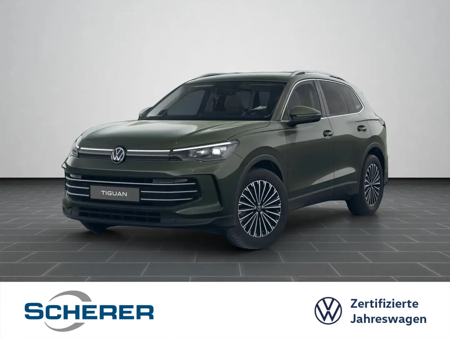 Volkswagen Tiguan Elegance 2.0 TDI DSG | 5 Jahre Garantie | Grün - 1