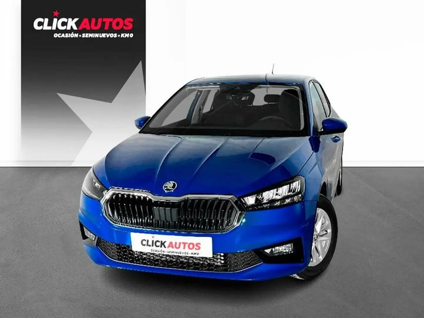 Skoda Fabia 1.0 TSI 110CV Ambition DSG Azul - 1