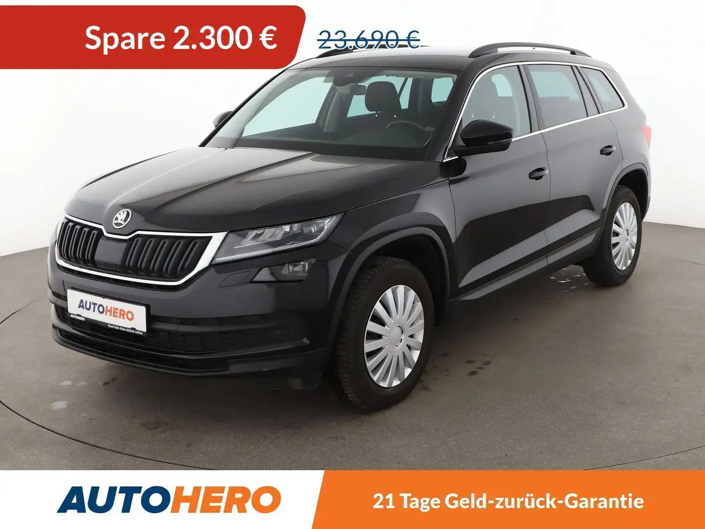 Skoda Kodiaq 1.4 TSI Ambition 4x4 Aut.*NAVI*TEMPO*ANDROID* Schwarz - 1