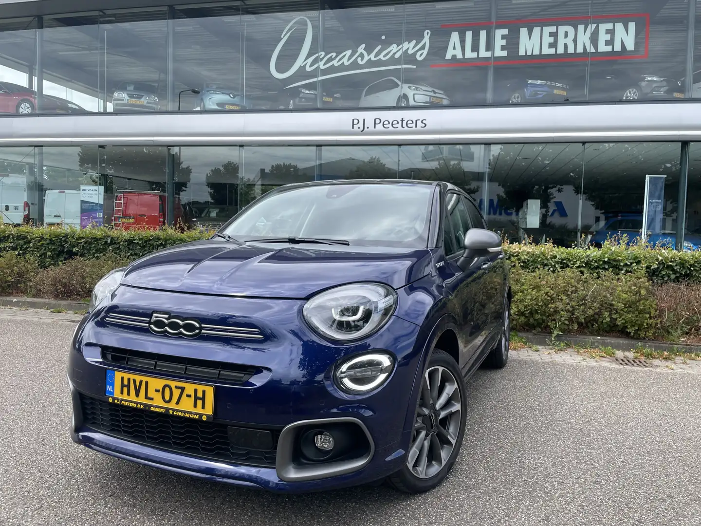 Fiat 500X 1.5 Hybrid Sport Climate control - Cruise control Blauw - 1