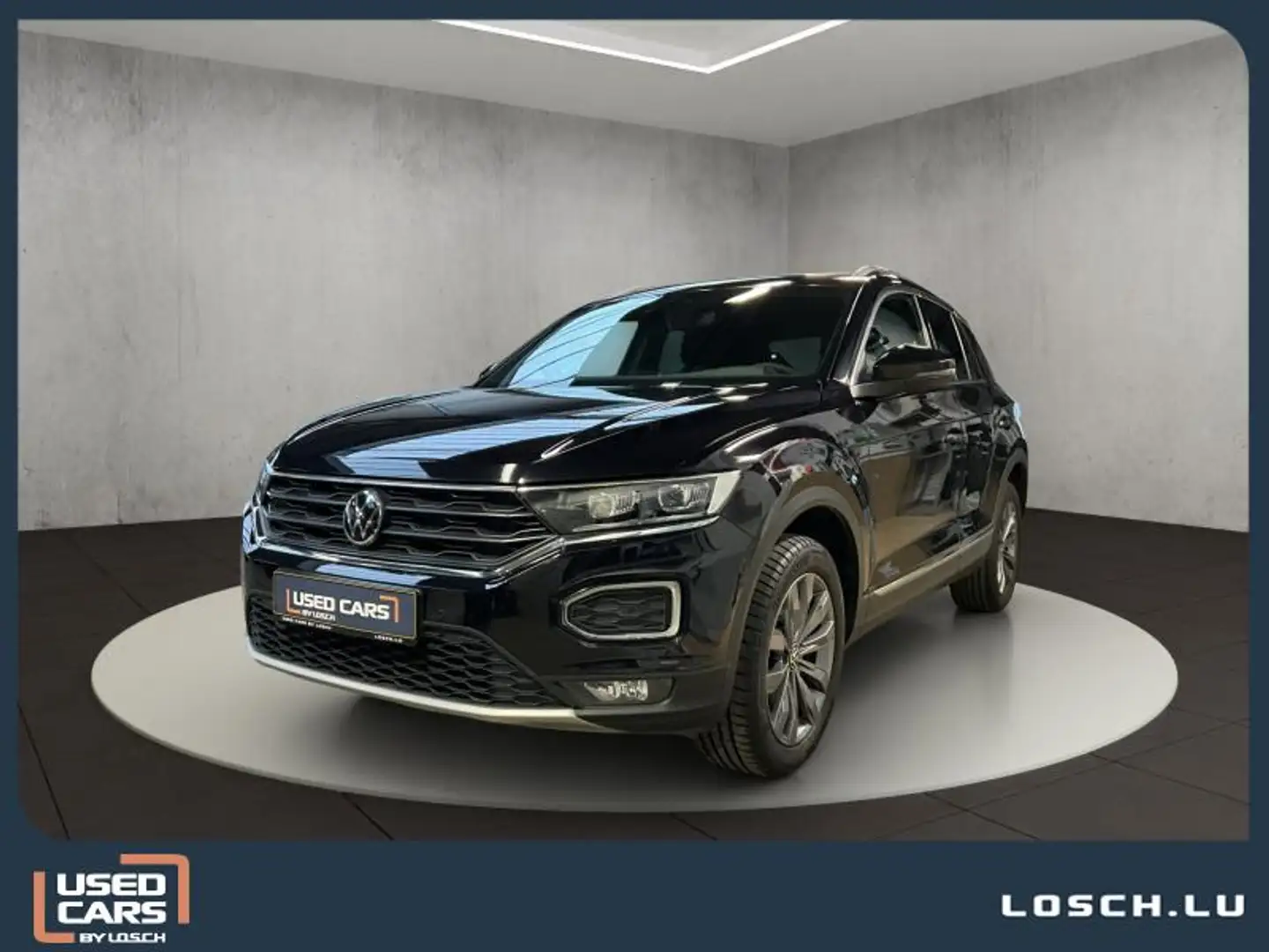 Volkswagen T-Roc Sport+DSG+4M+LED+Navi Noir - 1