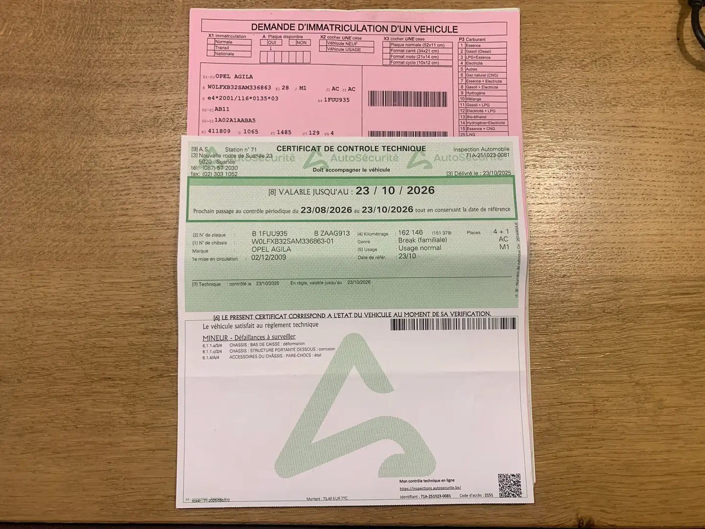 Opel Agila Agila 1.2i Enjoy Bleu - 2