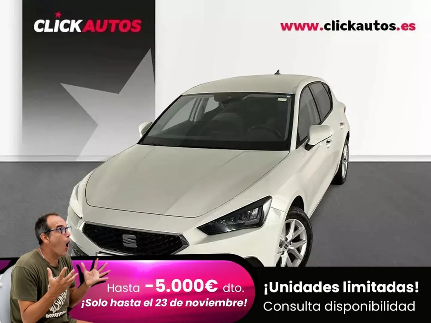 SEAT Leon 1.0 TSI 110CV Style XL Vision Blanc - 1