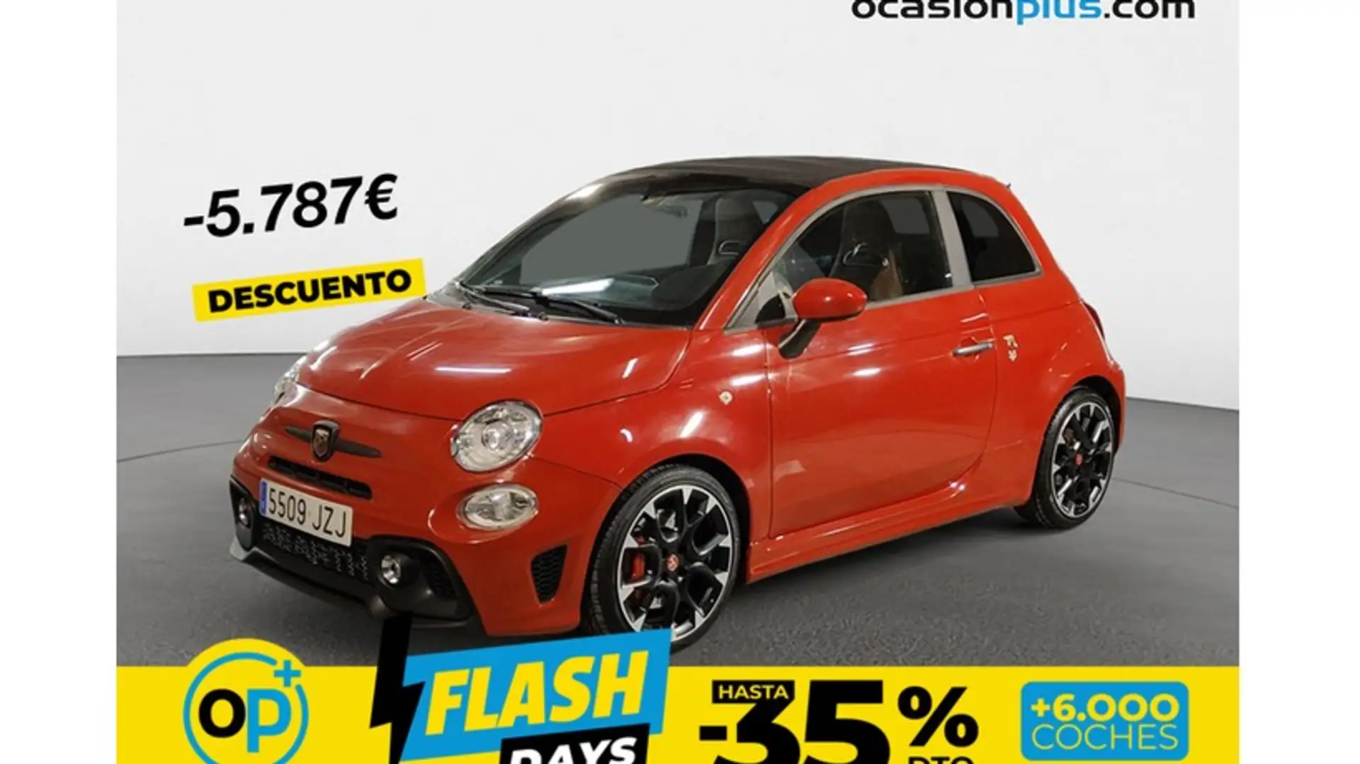 Abarth 595C 1.4T JET COMPETIZIONE 132KW Rouge - 1