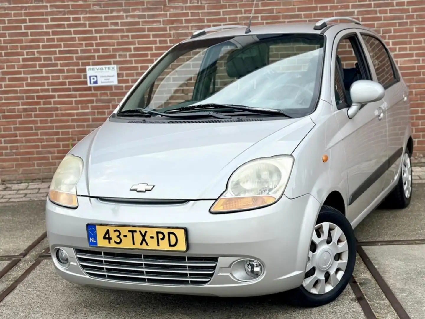 Chevrolet Matiz 1.0 Class |Airco |Stuurbkr |Nieuwe Apk |NAP Grijs - 1