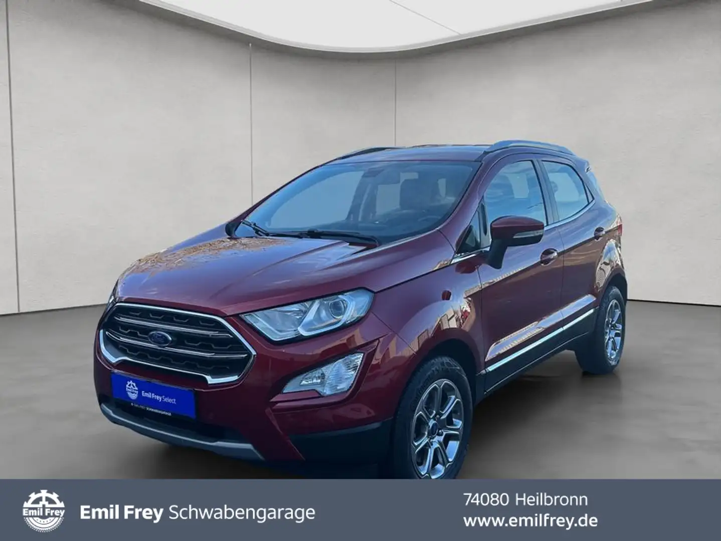 Ford EcoSport ECOSPORT 1.0 EcoBoost TITANIUM Rouge - 1