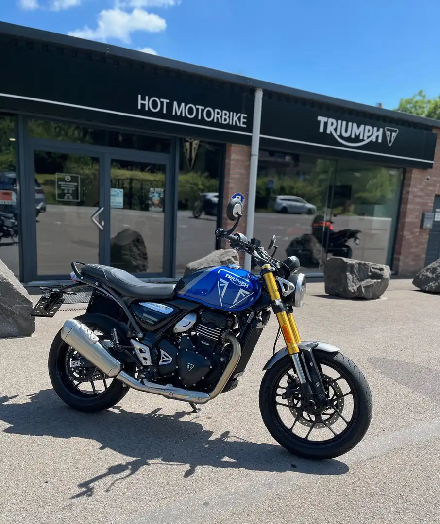 Triumph Speed 400 (garantie 1 an) Bleu - 1