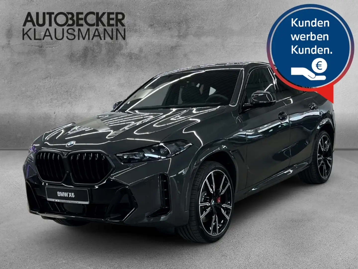 BMW X6 xDrive40d M SPORT Pro LMR 22'' HUD AD StandHZG AHK Grau - 1