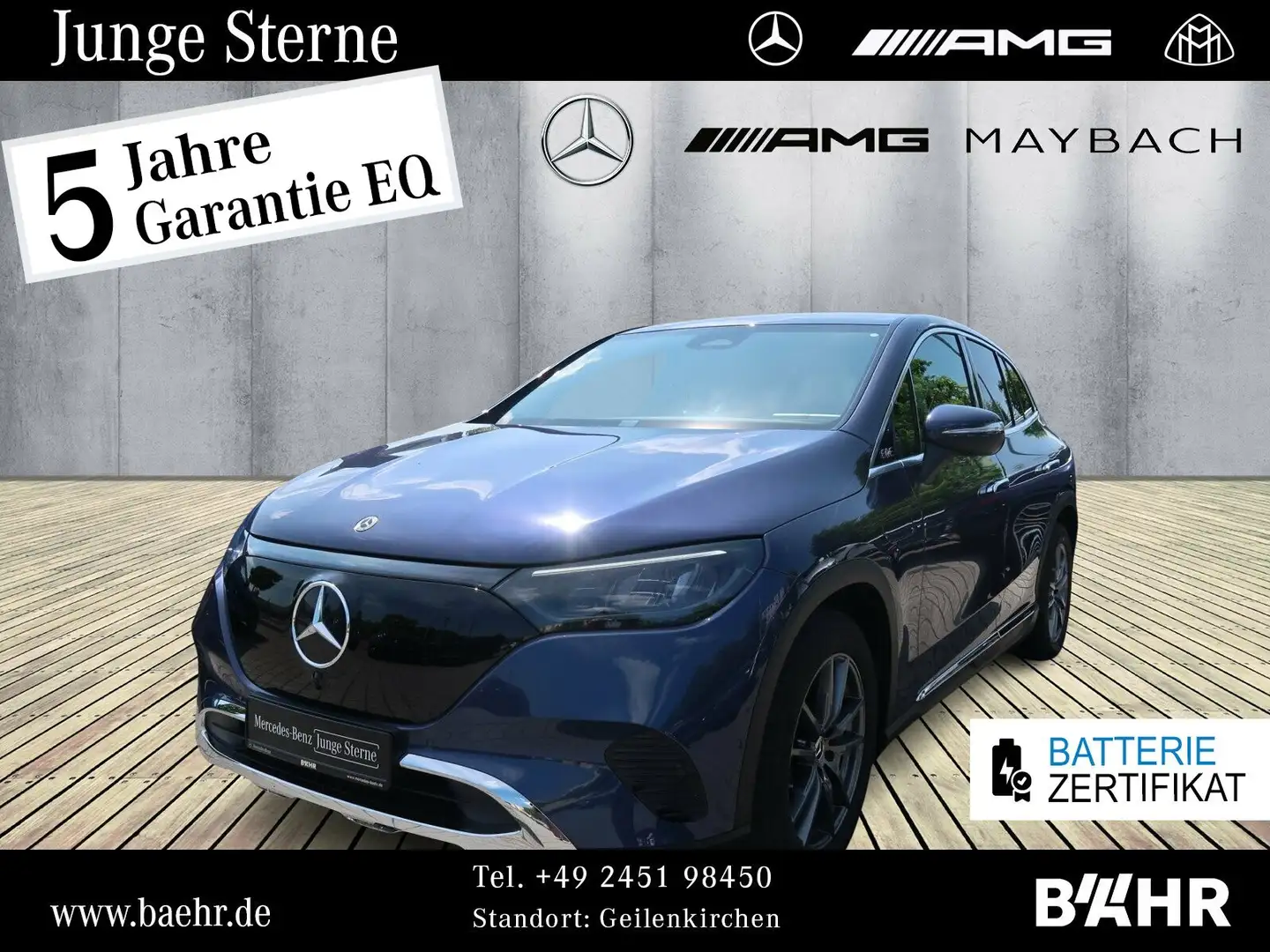 Mercedes-Benz EQE SUV EQE 300 SUV Navi/LED/"Flex-Bonus" - 3.850 Euro! Blau - 1