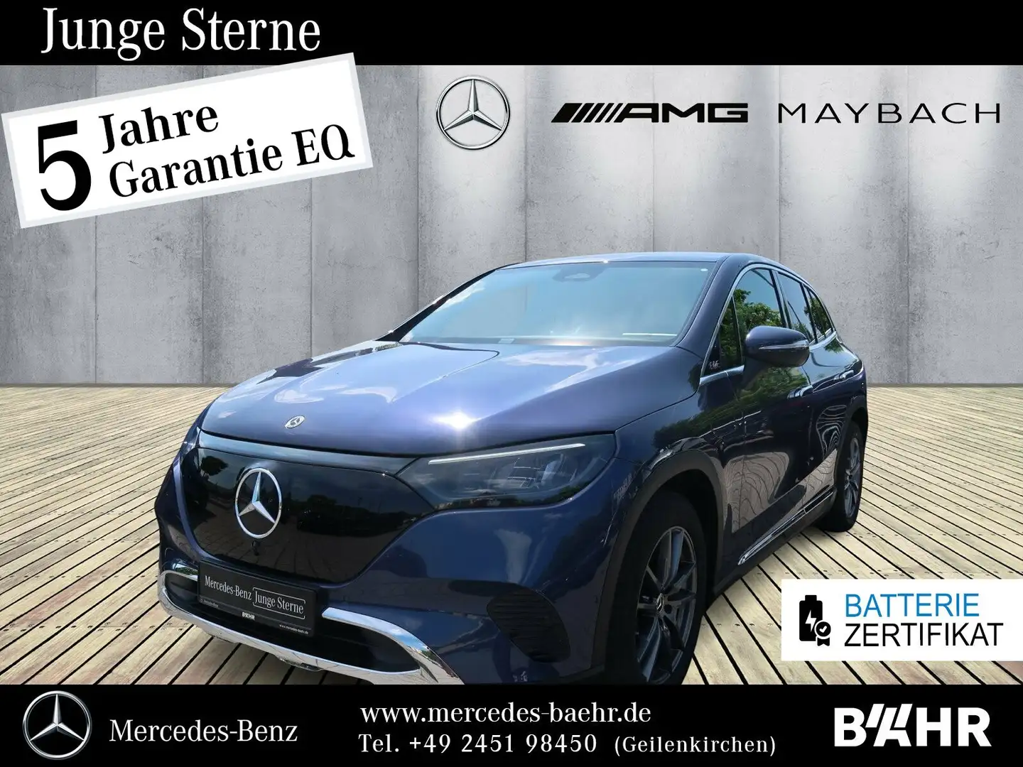 Mercedes-Benz EQE SUV EQE 300 SUV Navi/LED/"Flex-Bonus" - 3.850 Euro! Blau - 1