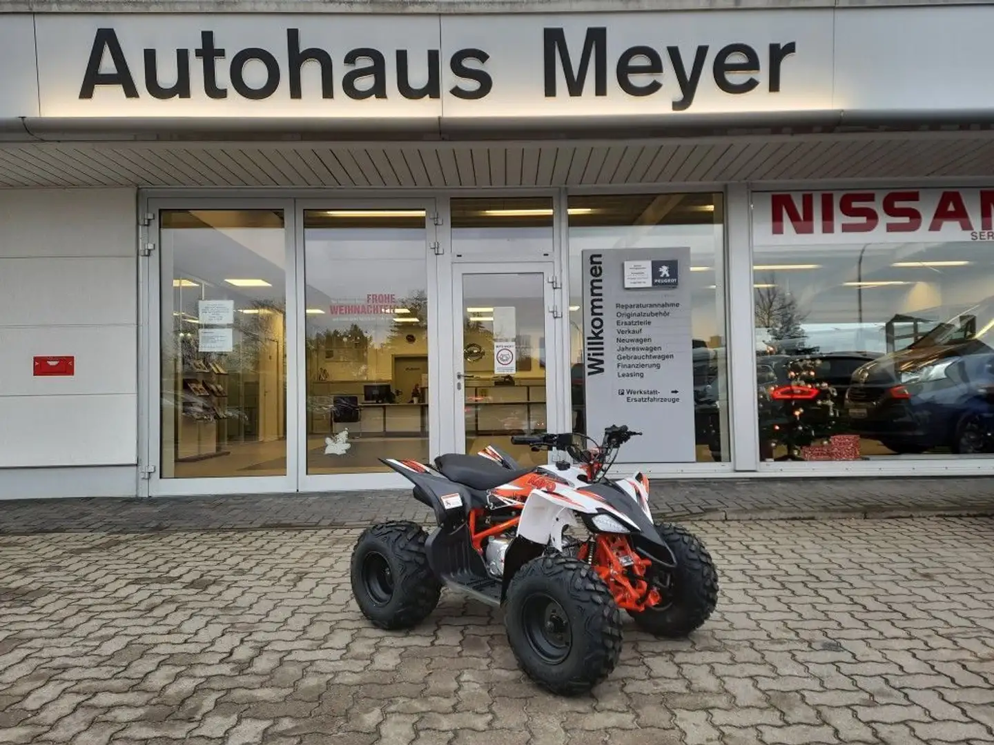 Kayo AT 110 Mini Sport Kinderquad Білий - 1