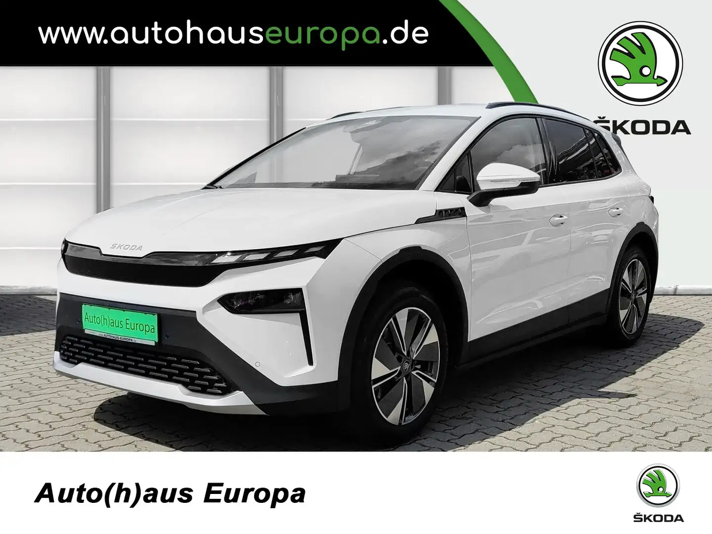 Skoda Elroq 60 Loft AHK Matrix NAV SpurW SpurH 4x SHZ ACC Weiß - 1