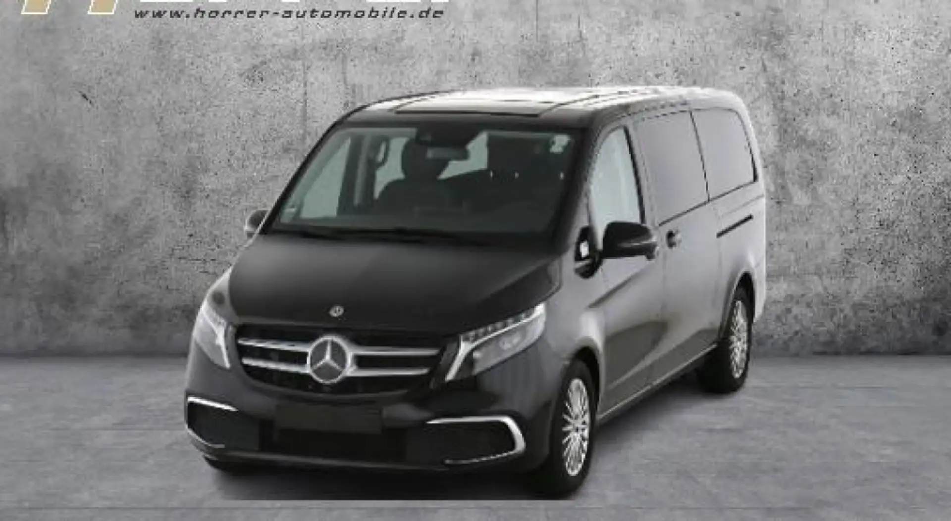Mercedes-Benz V 300 extralang AVANTGARDE EDITION Distr AHK Zwart - 1