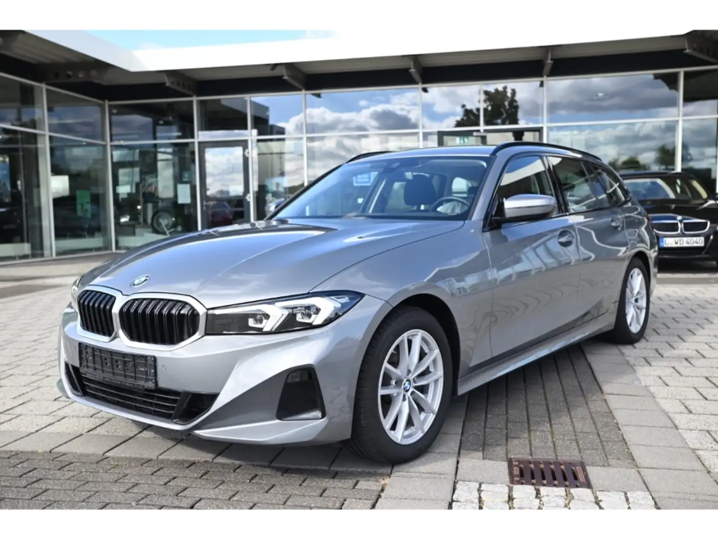 BMW 320 d Touring Navi LED Klimaauto SHz Apple CarP. Gris - 1