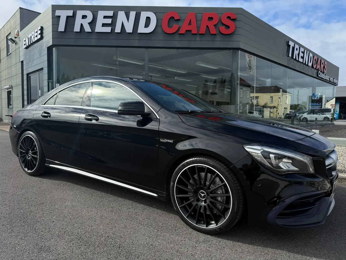 Mercedes-Benz CLA 45 AMG 4-MATIC 7G-TRONIC FULL BLACK FULL LED GA1AN Noir - 2