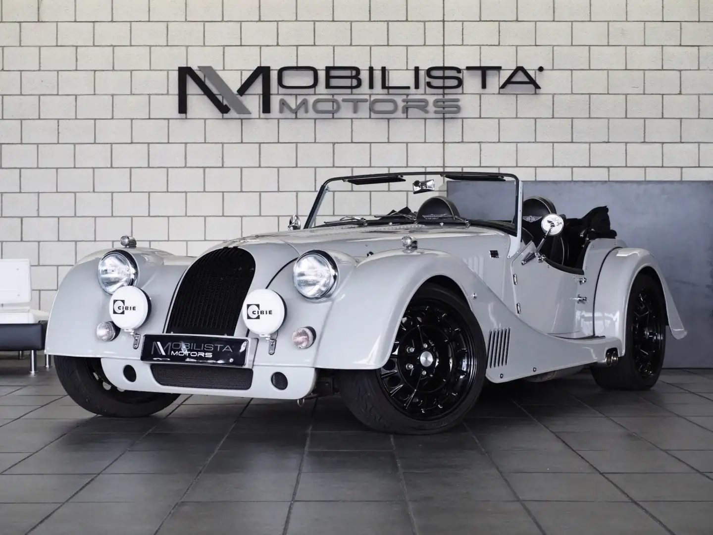 Morgan Plus 8 MANUAL SIDEPIPES by MOBILISTA Gris - 1