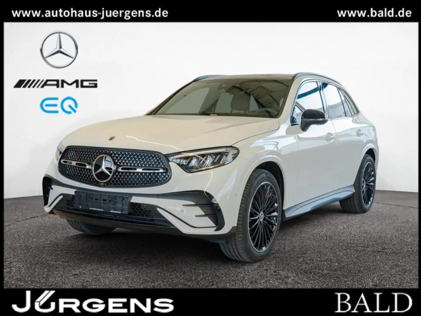 Mercedes-Benz GLC 300 d 4M AMG-Sport/Pano/Burm/AHK/Memo/Distr Weiß - 1