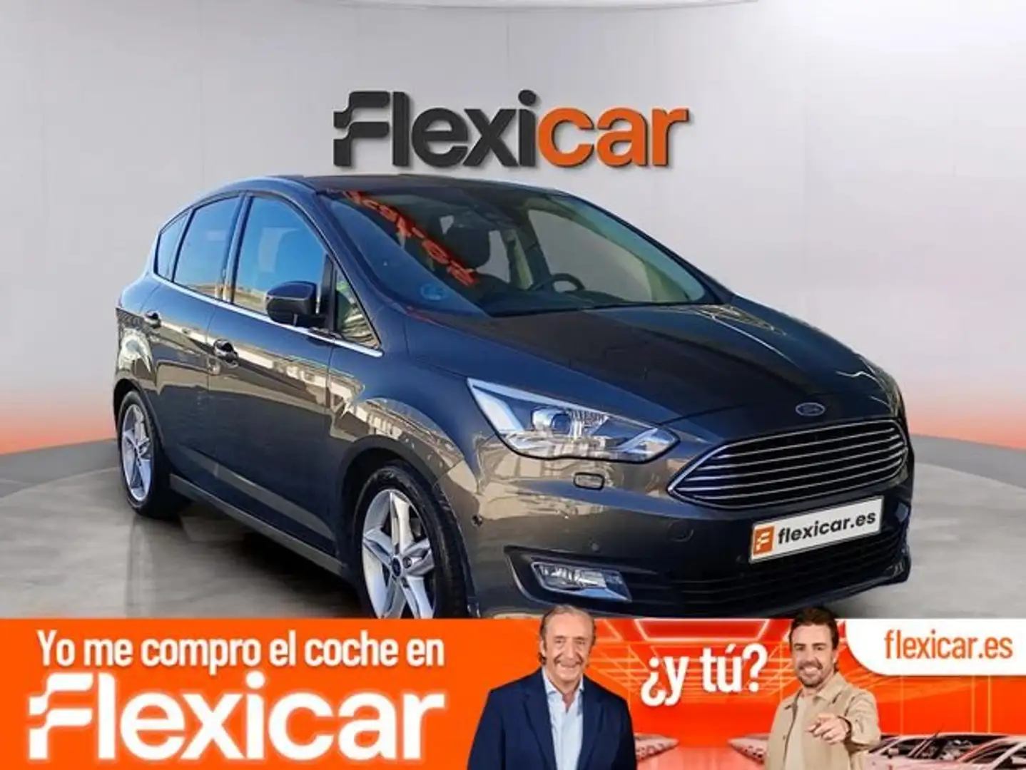 Ford C-Max 1.0 Ecoboost Auto-S&S Business 125 Gris - 1