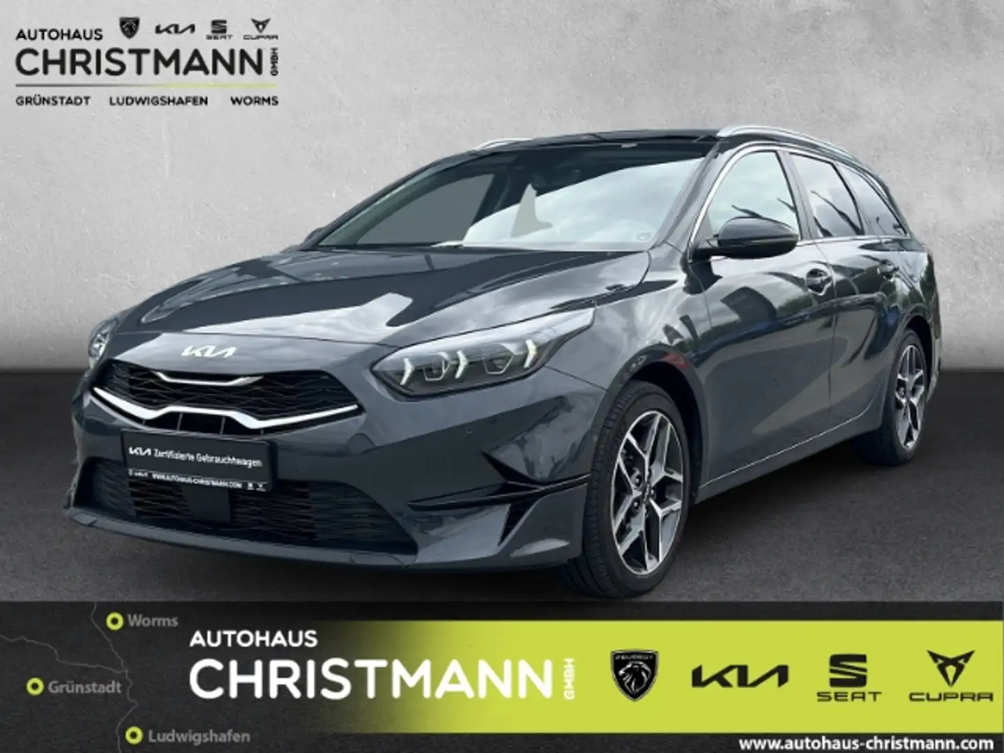 Kia Ceed SW / cee'd SW Sportswagon GT Line 1.6 CRDi*8-FACH BEREIFT*GLASSC Gris - 1