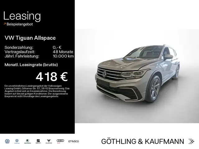 Volkswagen Tiguan Allspace 2.0 TSI 4M R Line*NAVI*AHK*KAM*L