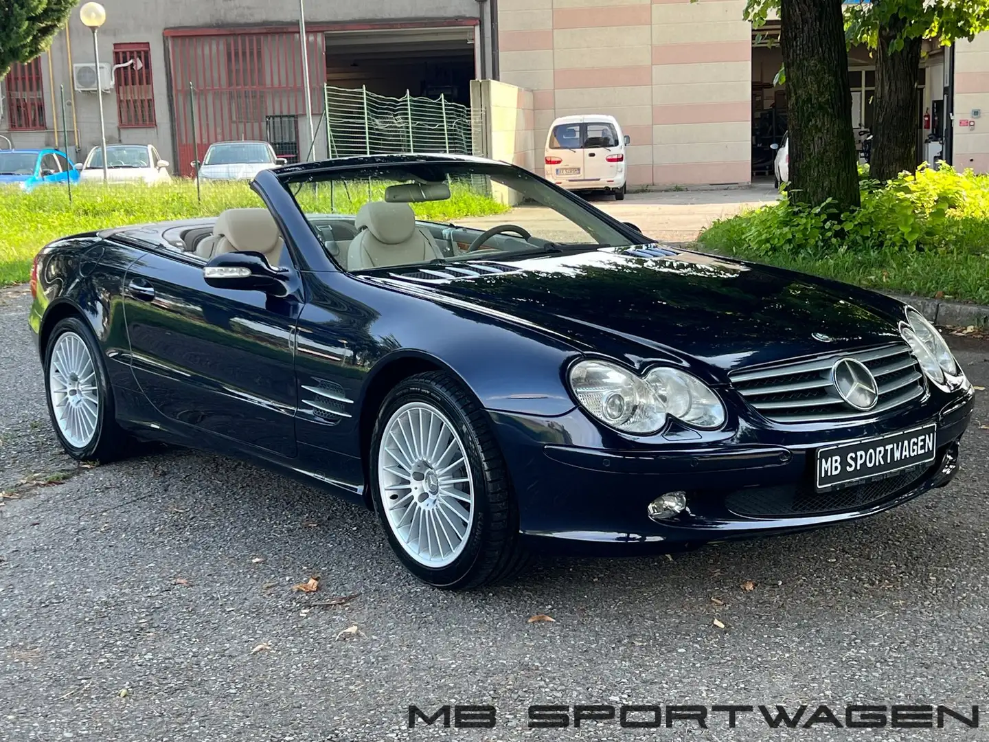Mercedes-Benz SL 500 SL 500 V8 DISTRONIC-BLU/BEIGE - 18" AMG - GARANZIA Blau - 1
