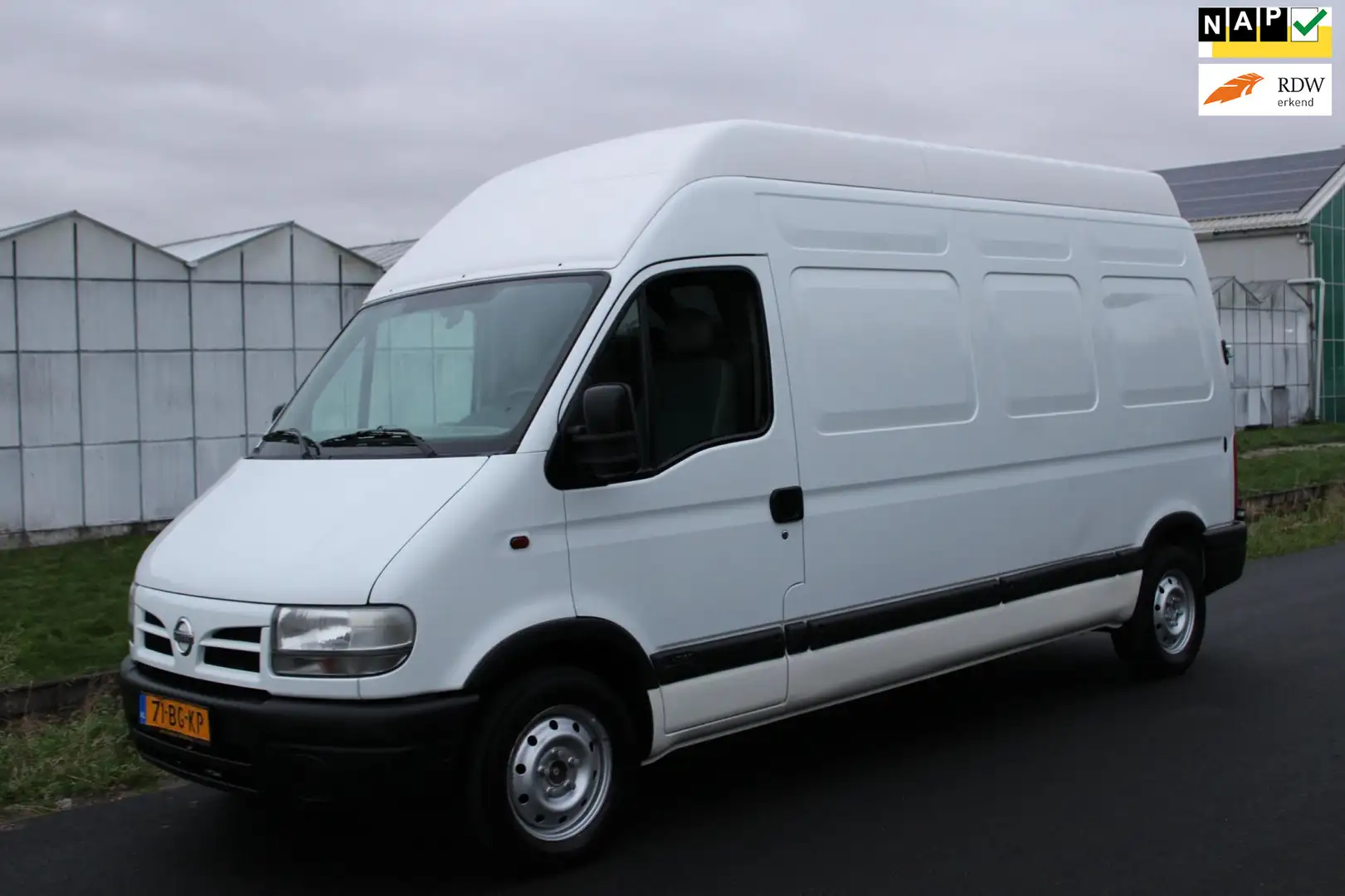 Nissan Interstar 90.35-407H 2.2CDi Lang Hoog Wit - 1