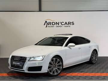 Audi A7 3.0 V6 TDI 245 Avus quattro Stronic7 - Toit ouvrant - sièges mémoire élec - caméra recul - Xénons leds - Trappe à
