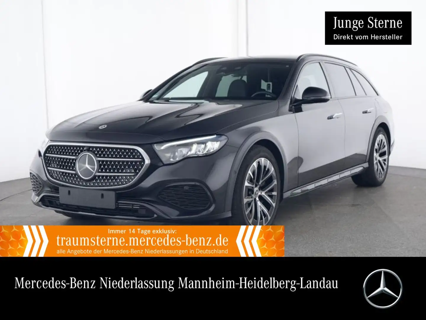 Mercedes-Benz E 300 de T 4M Avantgarde Fahrass Distr. LED AHK 9G Gris - 1