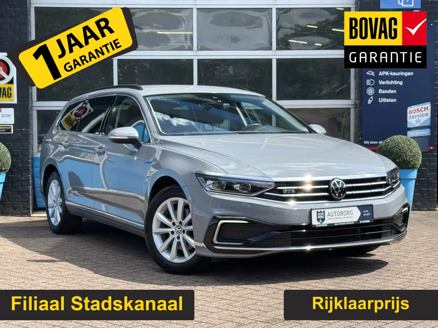 Volkswagen Passat Variant 1.4 TSI PHEV GTE Business GRATIS Afleverpakket! | Gris - 1