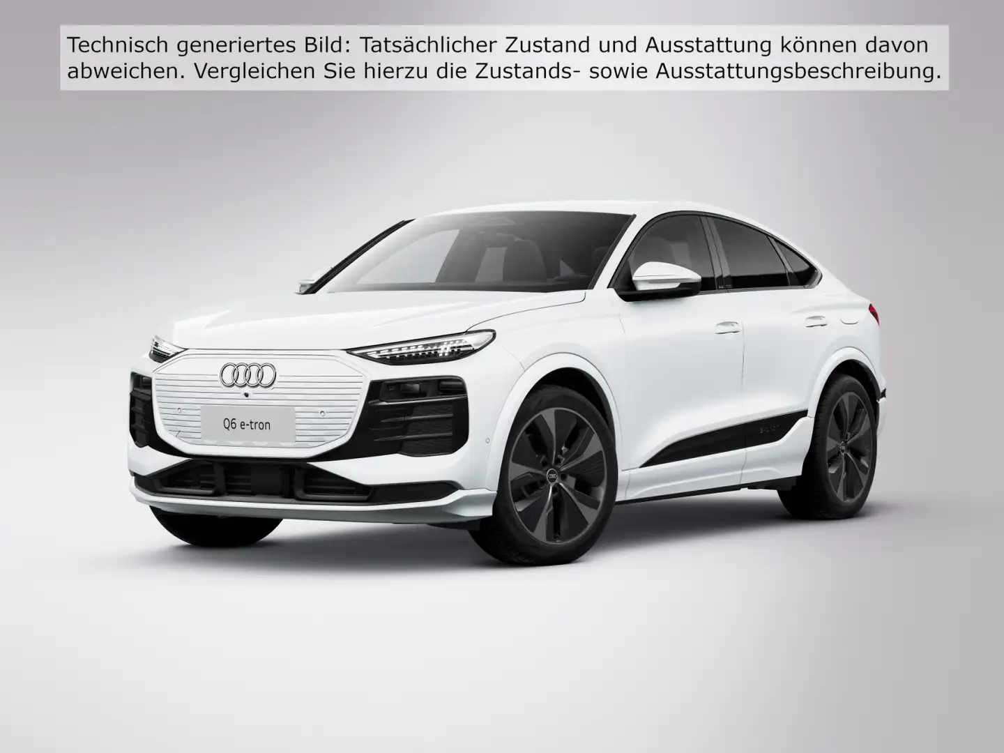 Audi Q6 e-tron quattro edition one Белый - 1