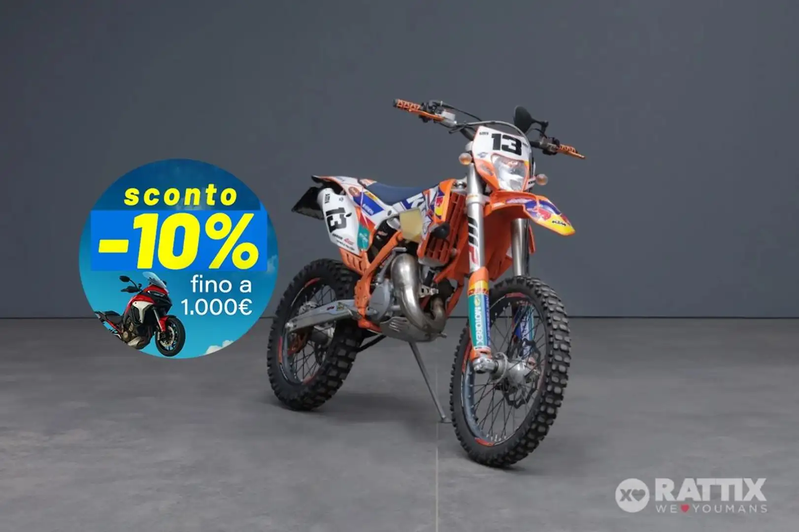 KTM 125 EXC Factory Edition Arancione - 1