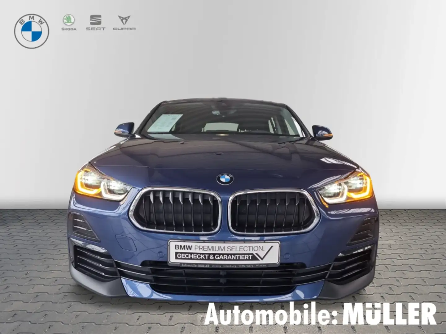 BMW X2 25e LED Navi Temp SHZ Park-Assistent Kék - 2