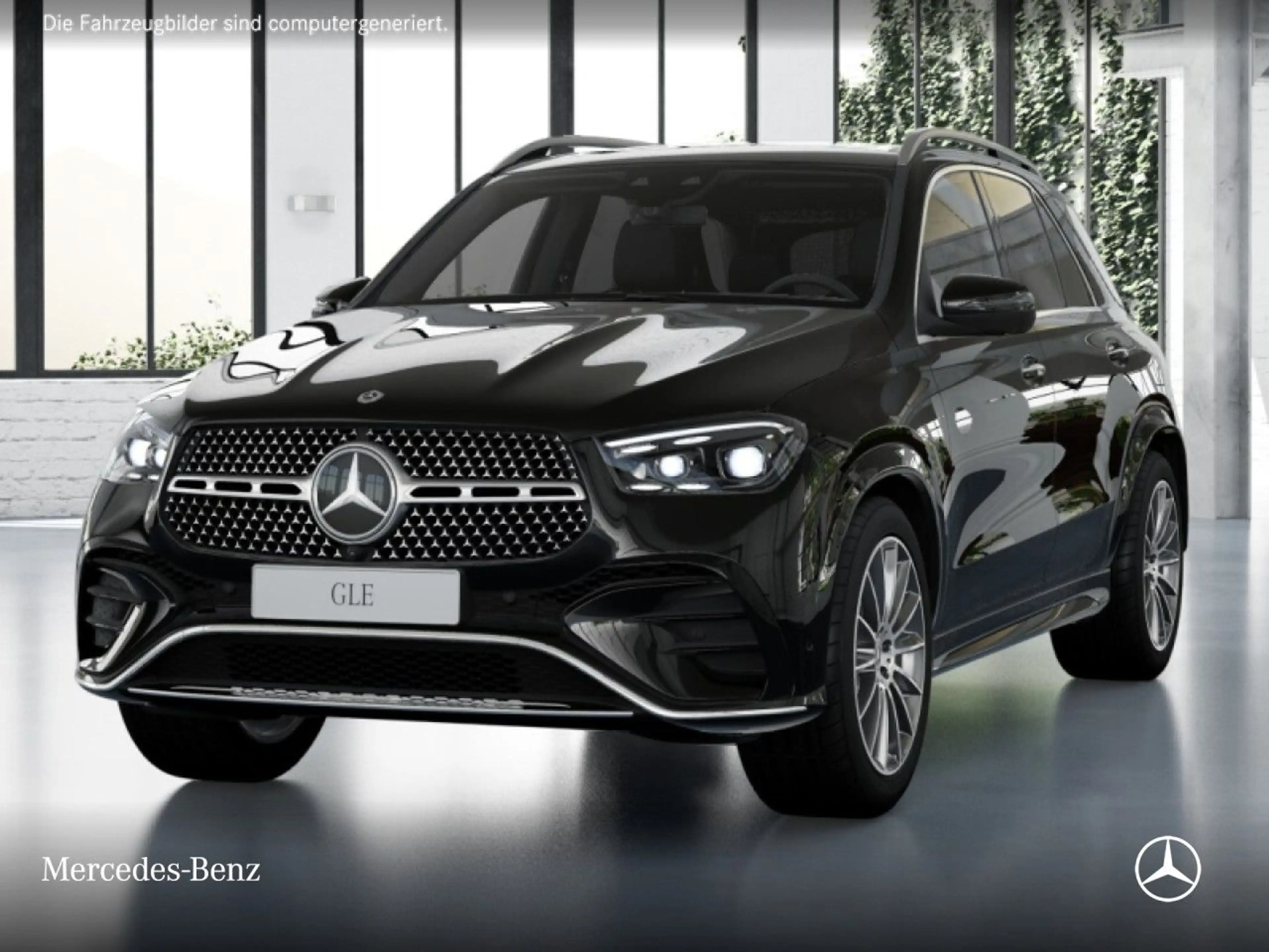Mercedes-Benz GLE 350 de 4M AMG+PANO+360+AHK+MULTIBEAM+21"+SPUR — photo 2