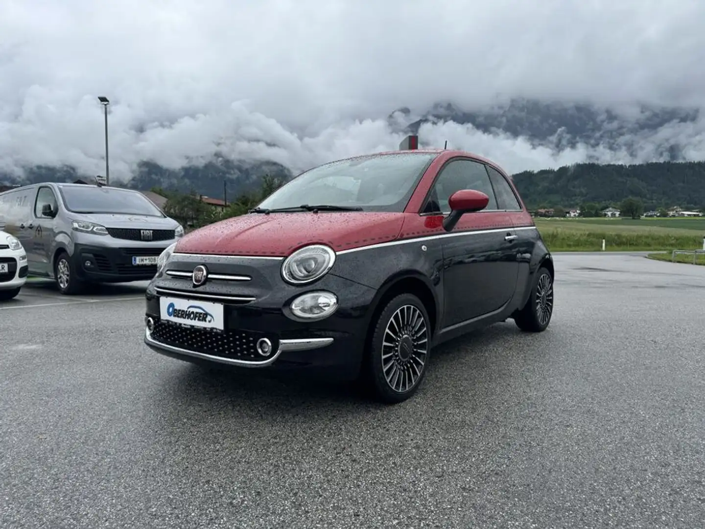 Fiat 500 1.2 69 Lounge Schwarz - 2