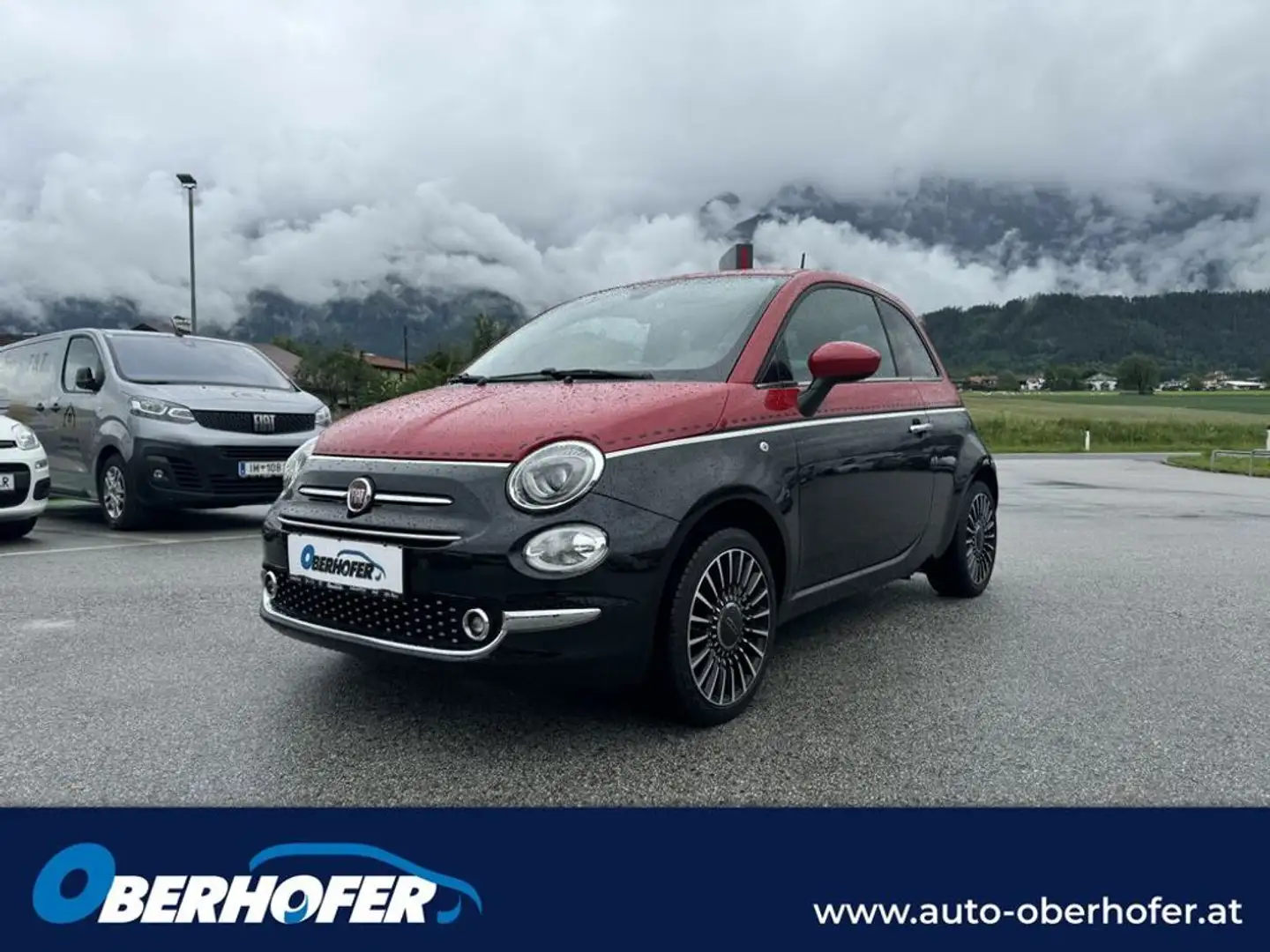 Fiat 500 1.2 69 Lounge Schwarz - 1