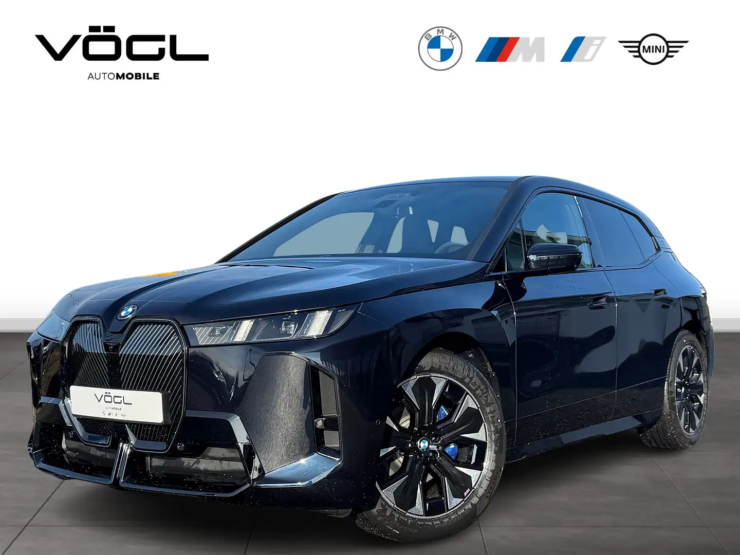 BMW iX xDrive45 M Sportpaket HK HiFi DAB LED Shz Noir - 1