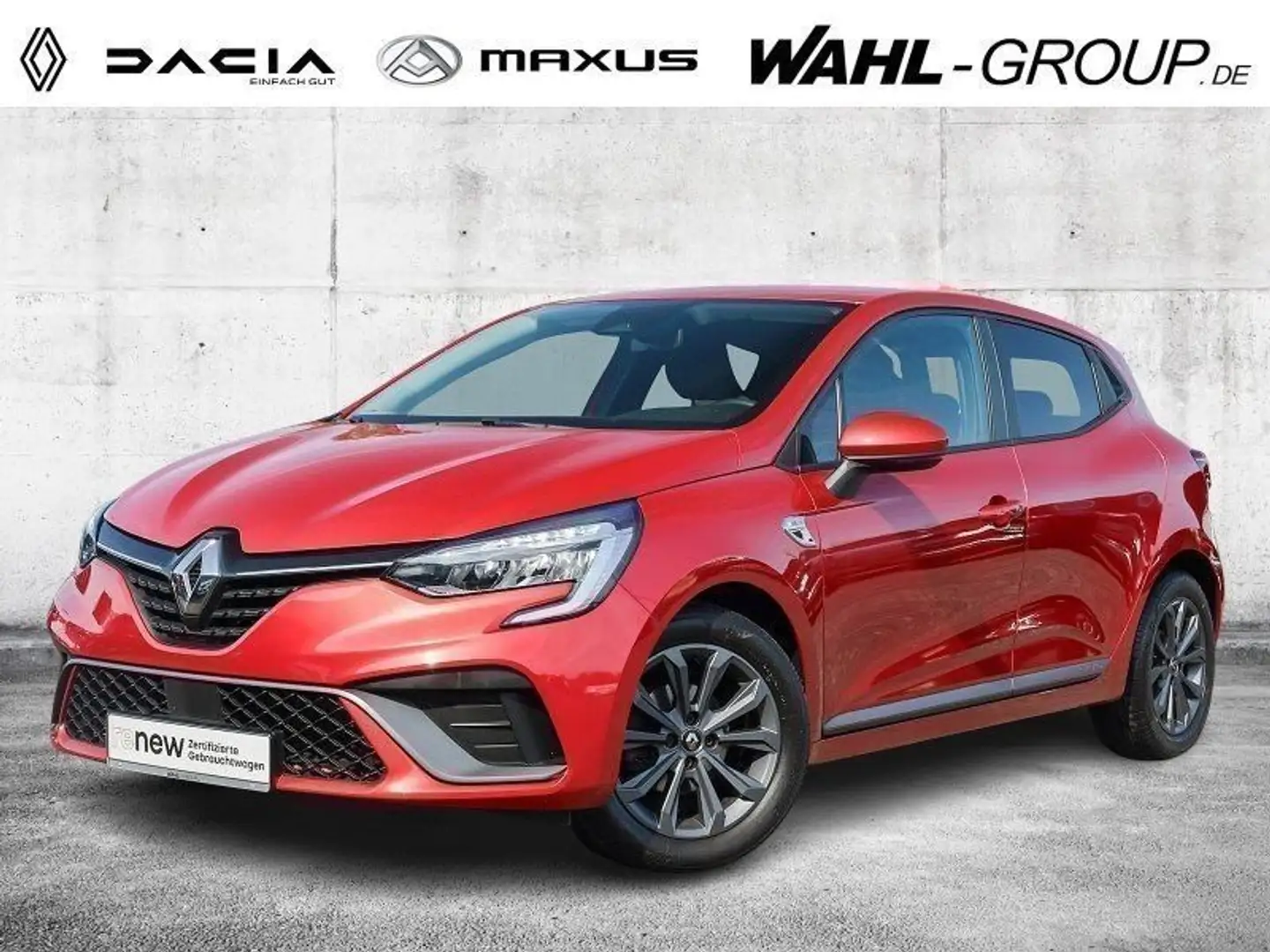 Renault Clio R.S.-Line TCe 100 ABS Fahrerairbag ESP SERV Rouge - 1