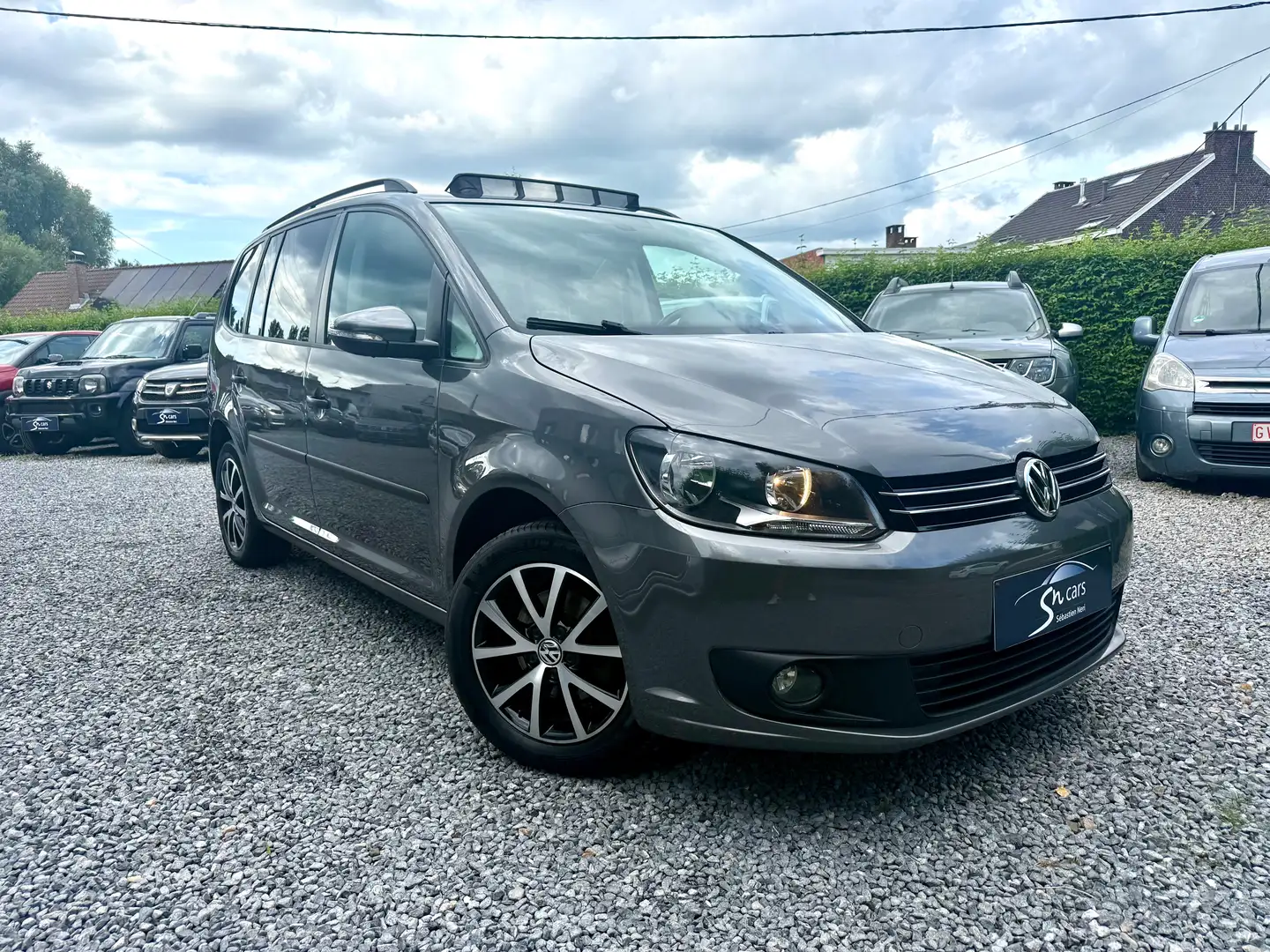 Volkswagen Touran Touran 1.6 CR TDi Trendline 7pl. GPS Gris - 1