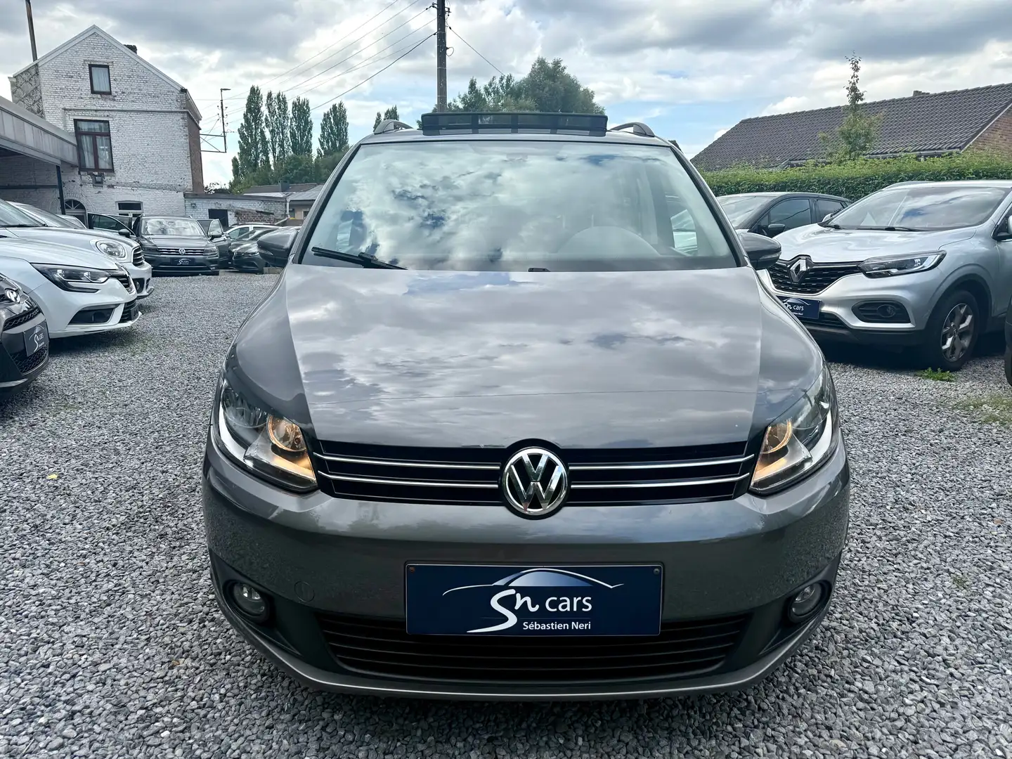 Volkswagen Touran Touran 1.6 CR TDi Trendline 7pl. GPS Gris - 2