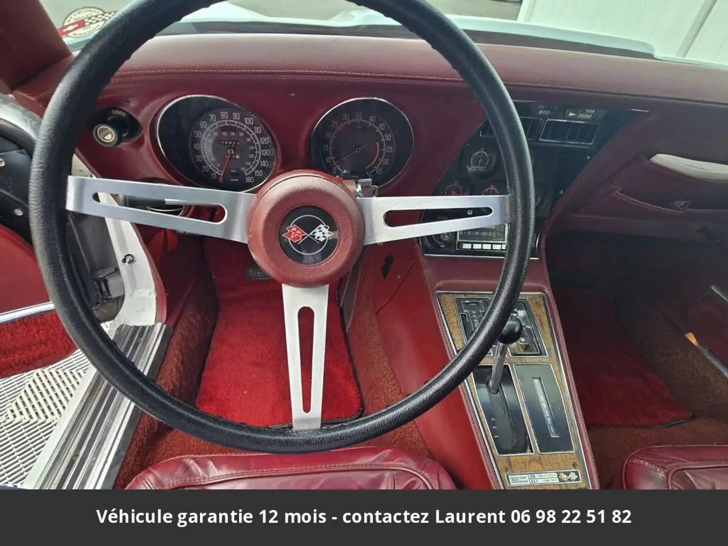 Chevrolet Corvette Stingrey  L48 1975 Tout compris Blanc - 2
