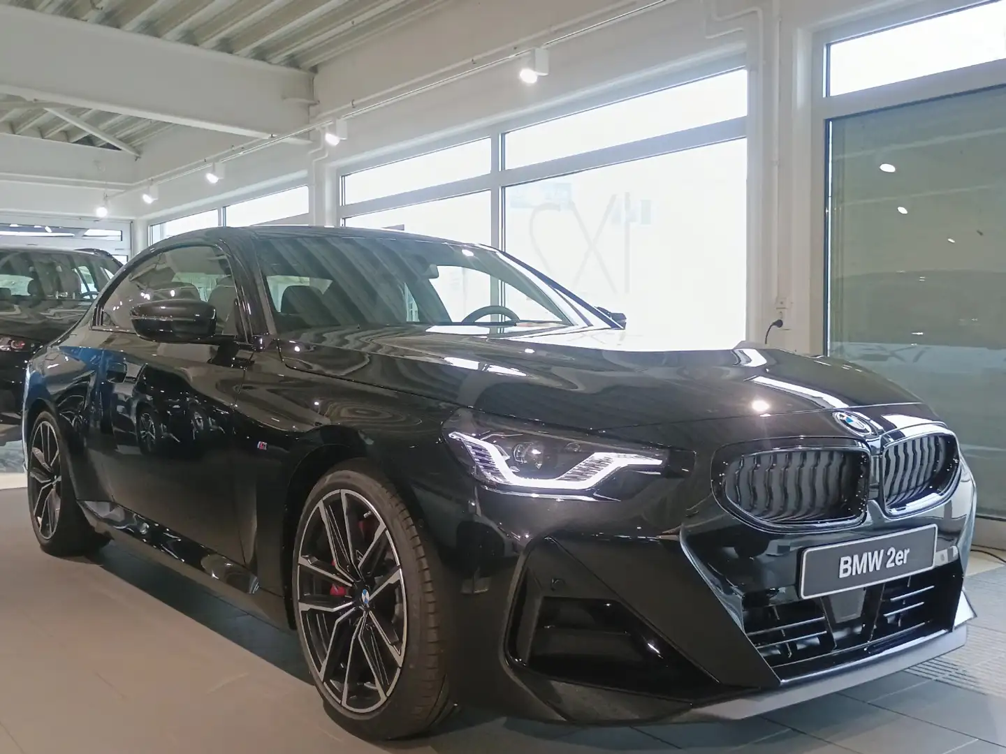 BMW 220 i Coupé M-Sportpaket-Pro elSitze/HUD/GSD/HK Schwarz - 2