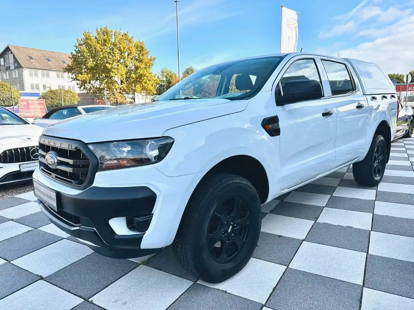 Ford Ranger Ranger 2.0 tdci double cab 170cv HARD TOP Blanc - 1