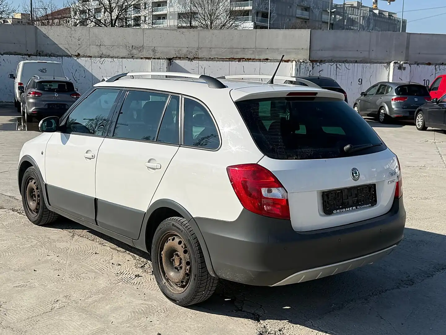 Skoda Fabia Combi t 1,6 TDI | PICKERL BIS 05/26 | VOLL FAH... Weiß - 2